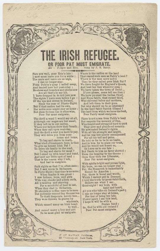 The Irish Refugee